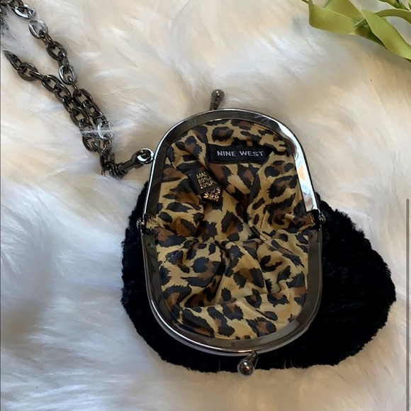 Nine West Small Black Wristlet - Picture 2 of 2